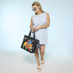 Lilo & Stitch Space Adventure Glow Tote Crossbody Bag with Coin Bag LFlifestyle1 view 2